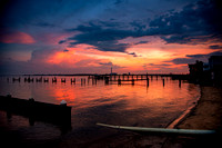 Kennedy Park in Somers Point Sunsets.-2460